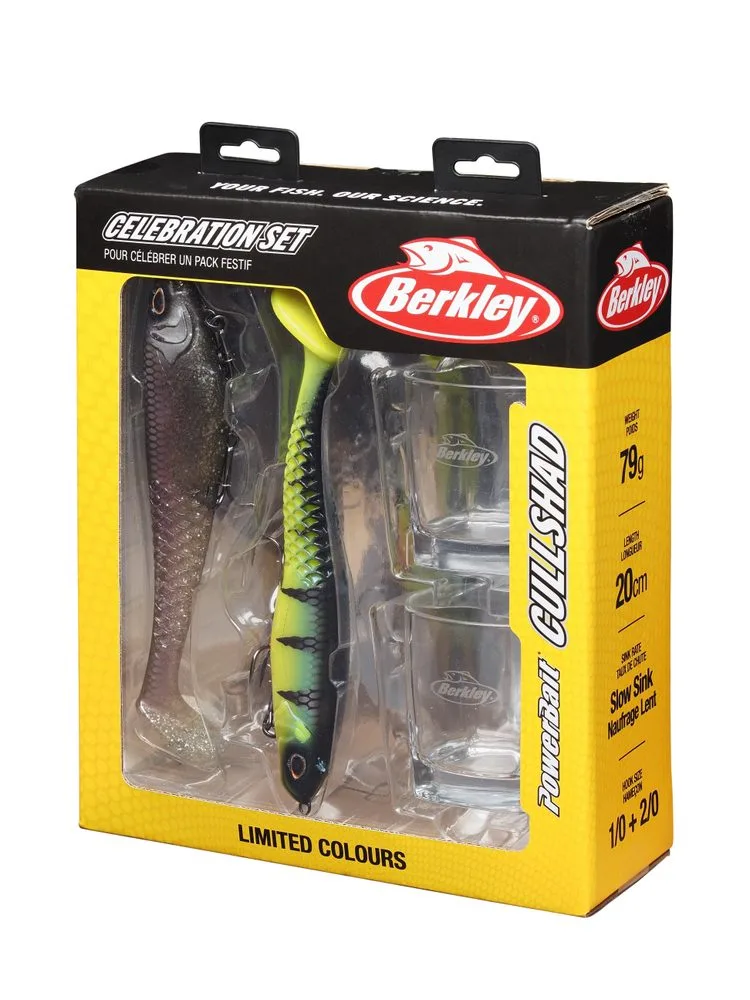 Berkley Dárkový set Celebration Set Cullshad Shallow 20cm