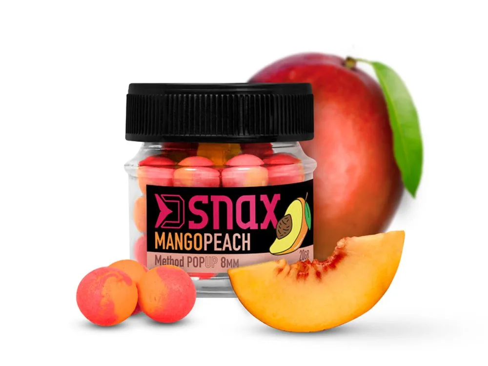 Delphin Plovoucí nástraha D Snax Pop Mango-Broskev 20g - 12mm