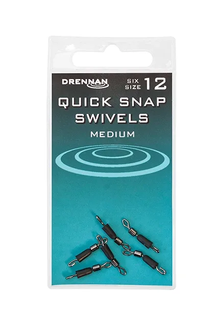 Drennan DRENNAM Obratlík Quick Snap Swivels - 6ks Velikost: #16