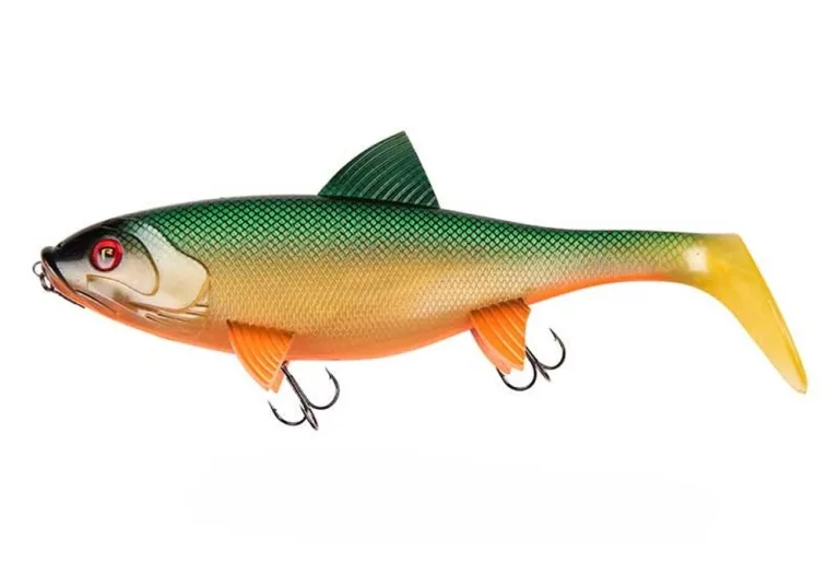 Fox Rage Gumová nástraha Replicant Wobble UV Slick Scale - 35cm 443g