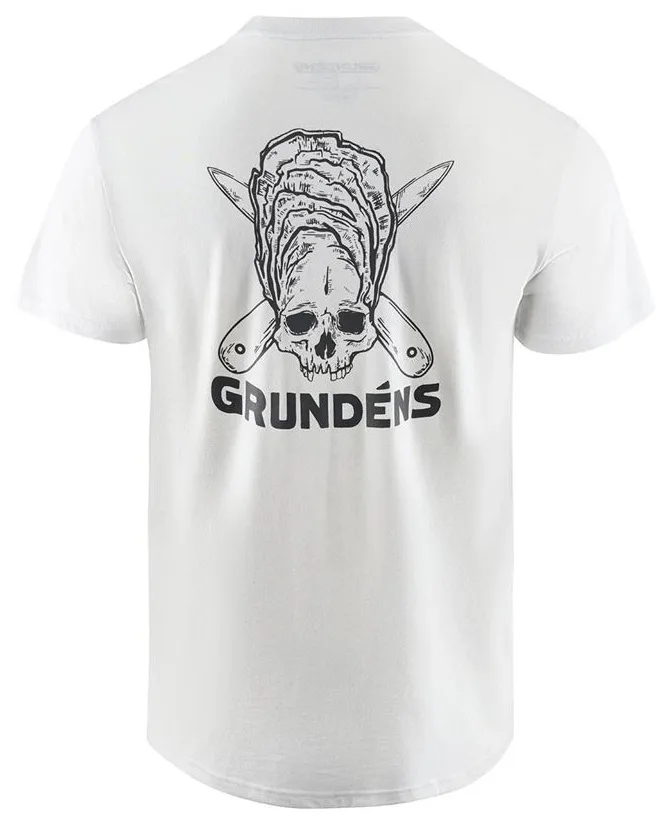 Grundéns tričko zero shucks ss t-shirts oyster - xxl