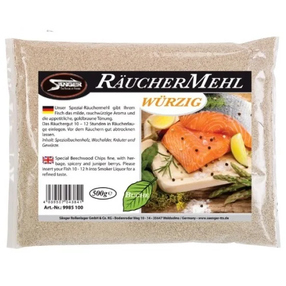 Saenger bukové piliny na uzení räuchermehl - 1 kg
