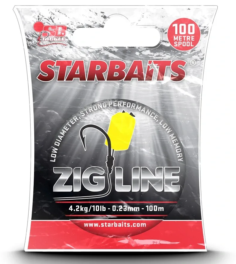 Starbaits Starbait Vlasec Zig Line 100m Varianta: Průměr 0,23 mm Nosnost 4,2 kg
