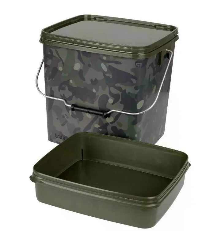 Trakker kbelík camo square container 13l