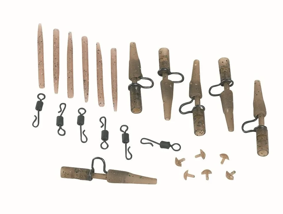 Zfish Extra Carp Camou Heavy Lead Clip Set