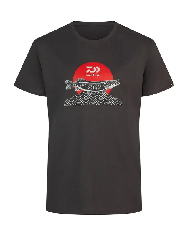Daiwa tričko t-shirt japan pike - xxl