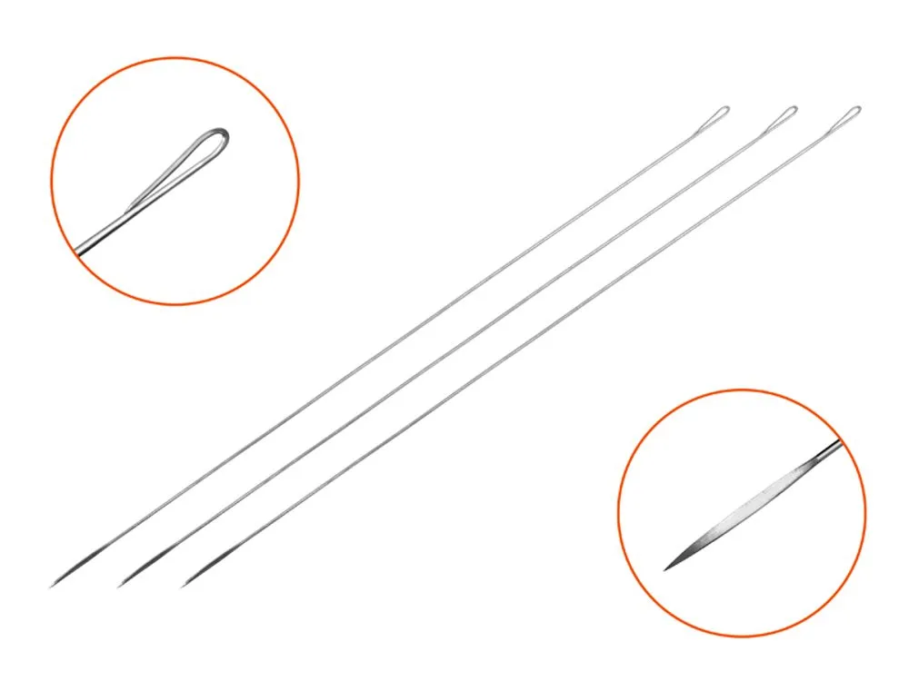 Delphin Prošívací jehla Fishy 3ks - 15cm