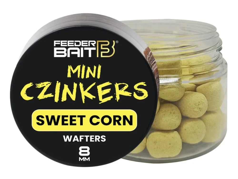 FeederBait Mini Czinkers Wafters 6x8mm 25ml - Sladká kukuřice