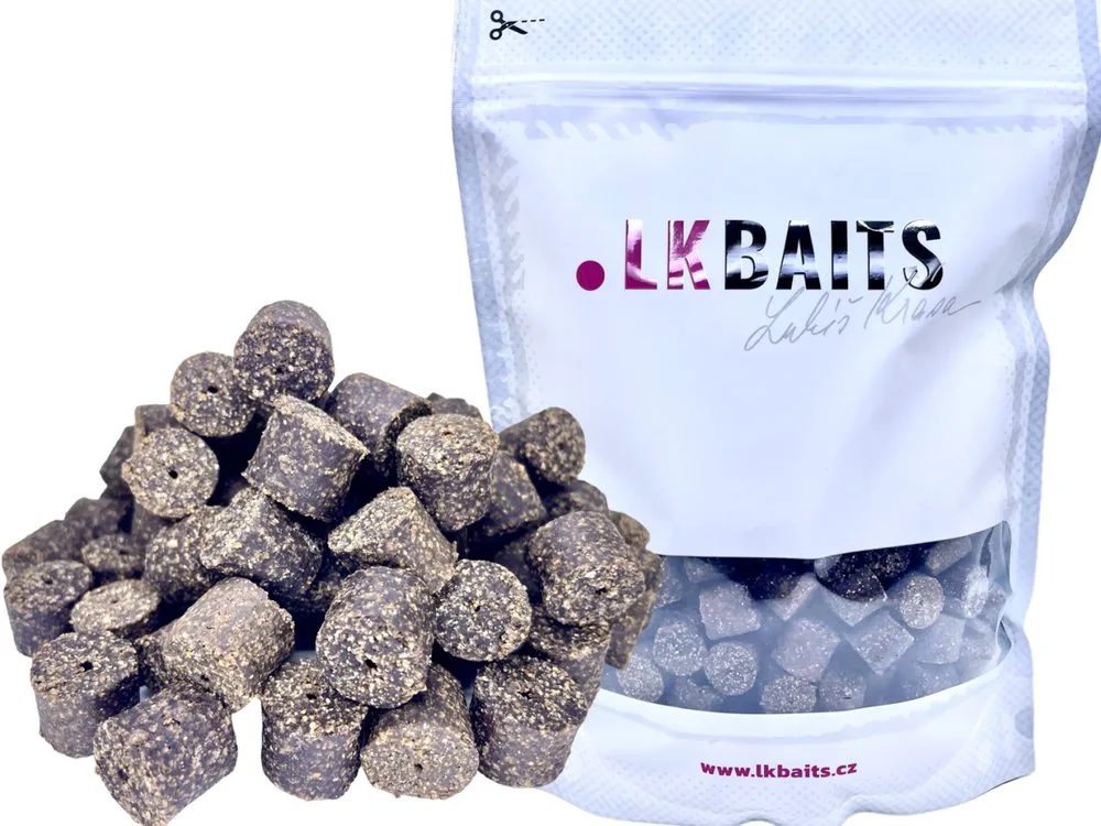 LK Baits Játrové pelety krmné Kapr/Sumec/Jeseter 5kg - 38mm