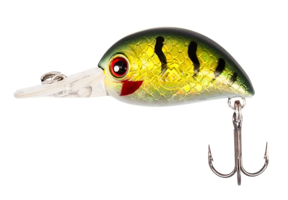 Mikado wobler shimmy dr plovoucí green perch 3 cm 3,3 g