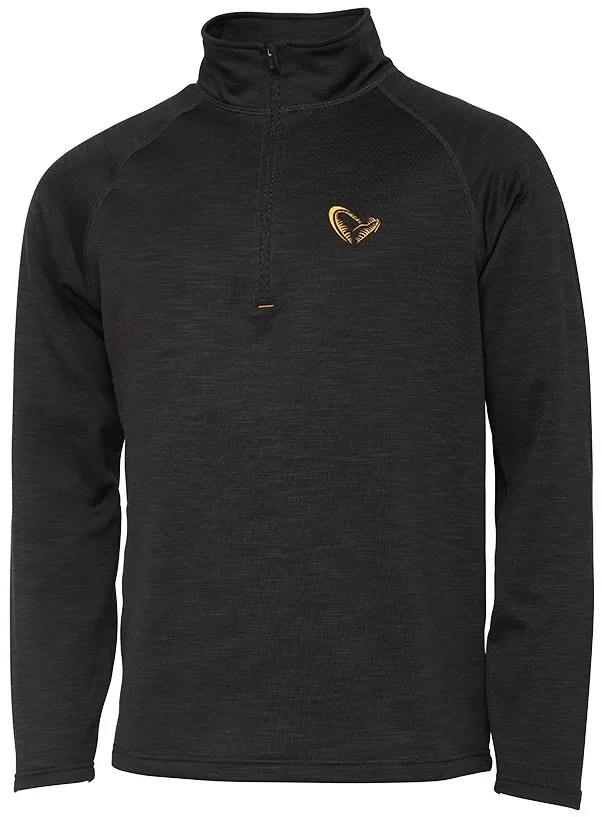 Savage Gear Mikina Regenerator Half Zip Fleece Kombu Green Velikost: M