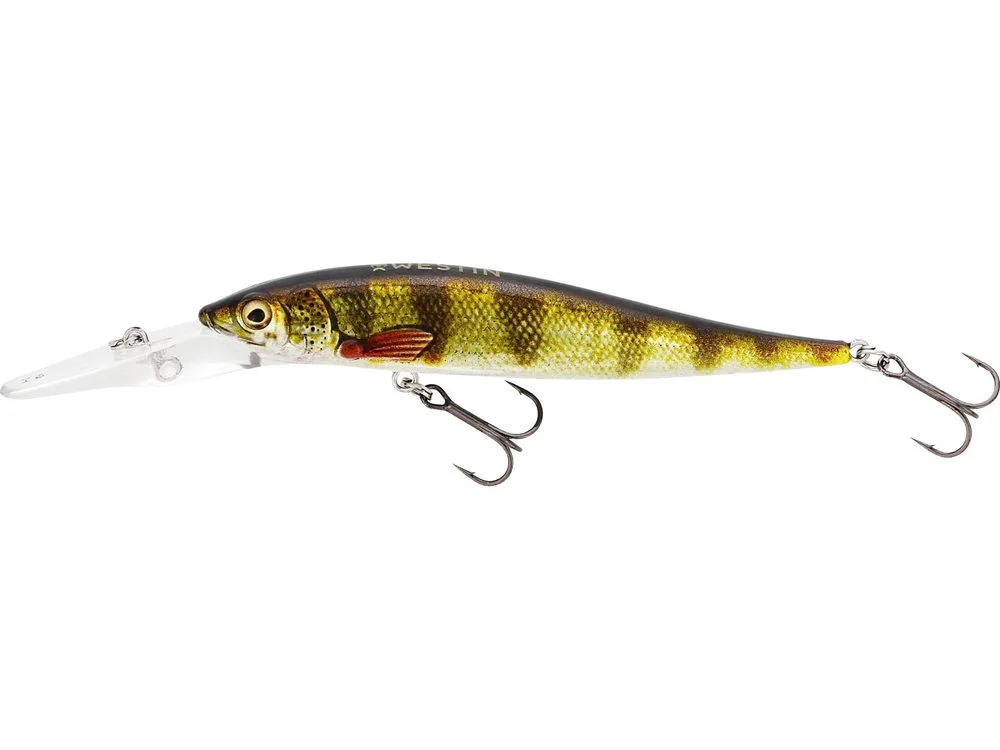 Westin Wobler Jerkbite MR Jerkbait Real Perch - 9cm 9g