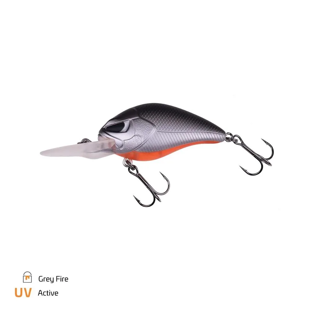 Zeck Wobler Danny 2.0 55 DD - Grey Fire