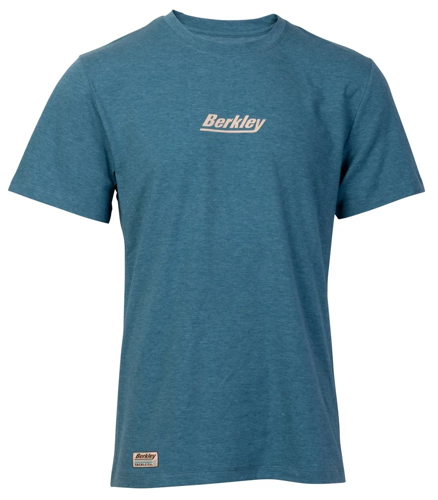 Berkley tričko t-shirt heather teal - xxl