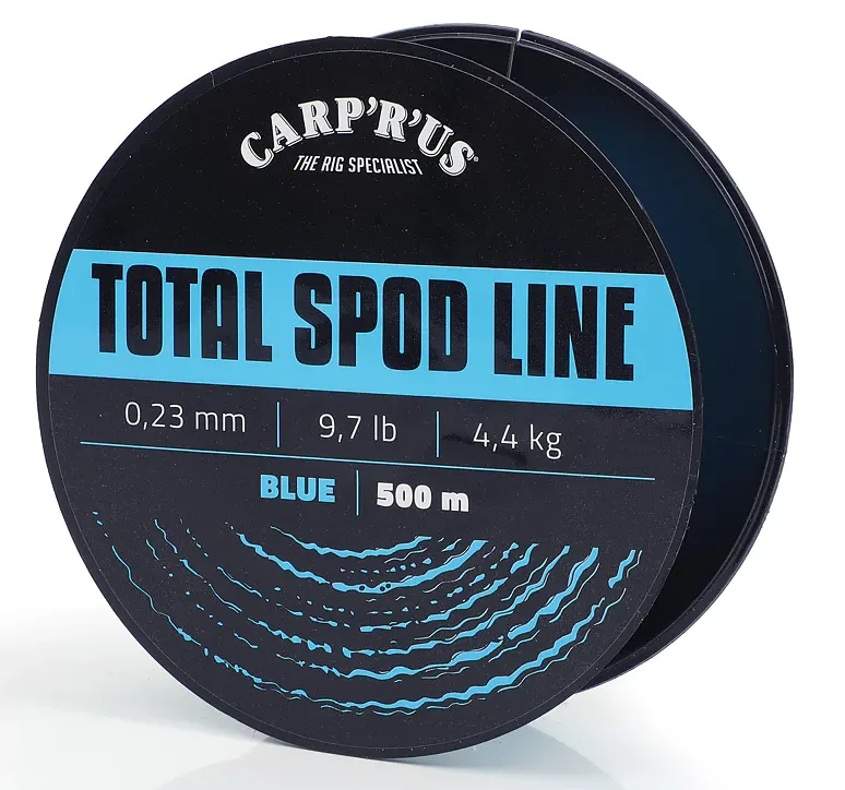 Carp´r´us vlasec total spod line blue 500 m - 0,23 mm 4,4 kg – Carp ´R´ Us