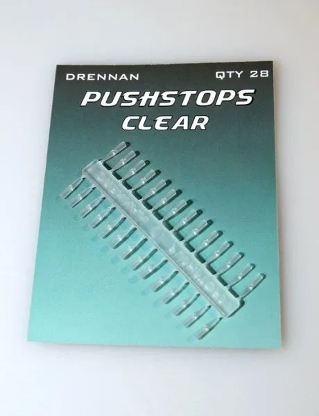 Drennan Drennam Zarážky Pushstop 28 ks Varianta: Čiré