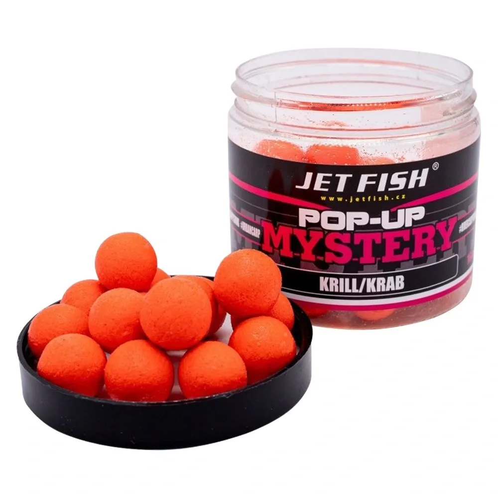 Jet Fish Plovoucí Pop-Up Boilie Mystery Krill / Krab Průměr: 20mm
