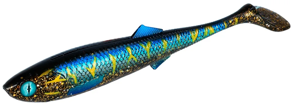 Mikado gumová nástraha sicario cosmo blue balení - 14 cm 25 g 2 ks