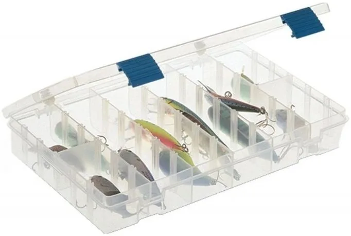 Plano krabička prolatch 3600 stowaway clear s modrou západkou