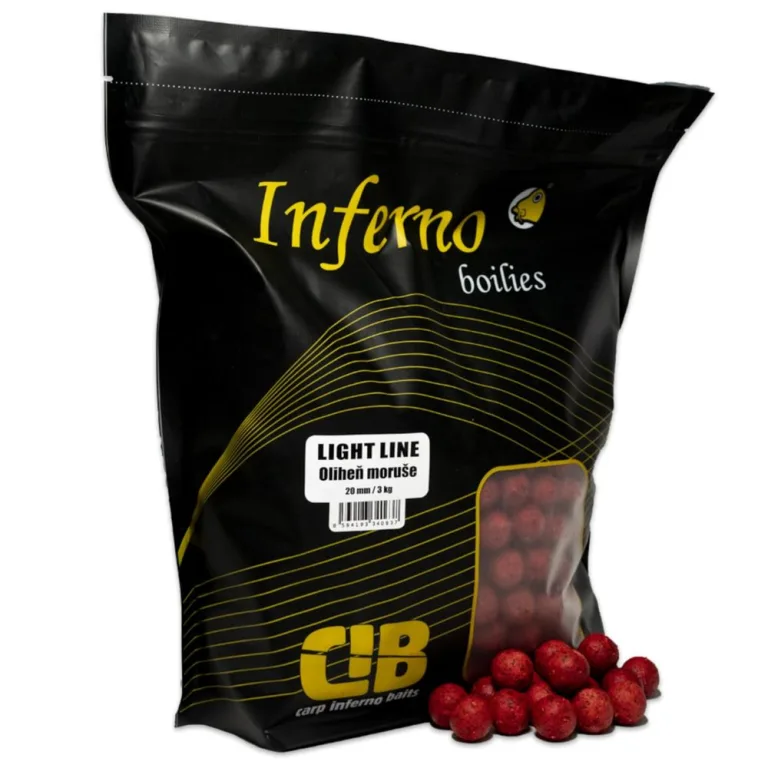 Carp Inferno Boilies Light Line 20mm 3kg - Oliheň/Moruše
