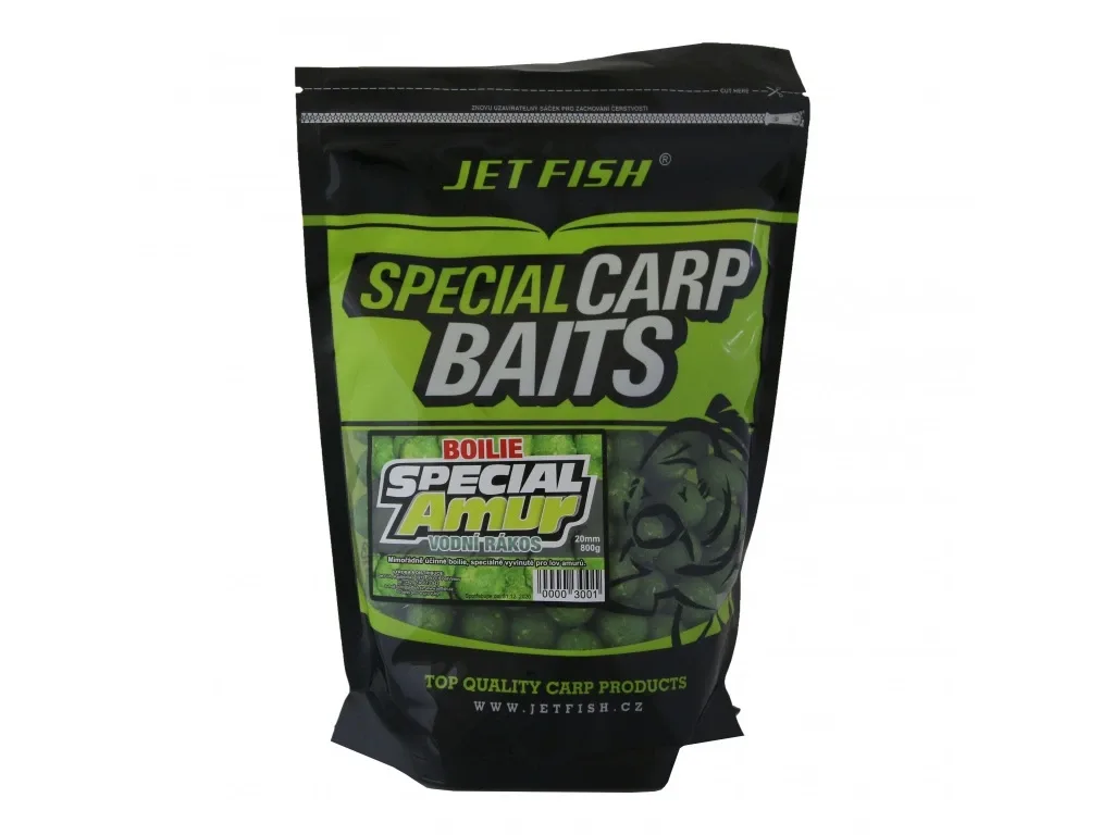 Jet Fish Boilie Special Amur Vodní Rákos 800g Hmotnost: 800g, Průměr: 20mm