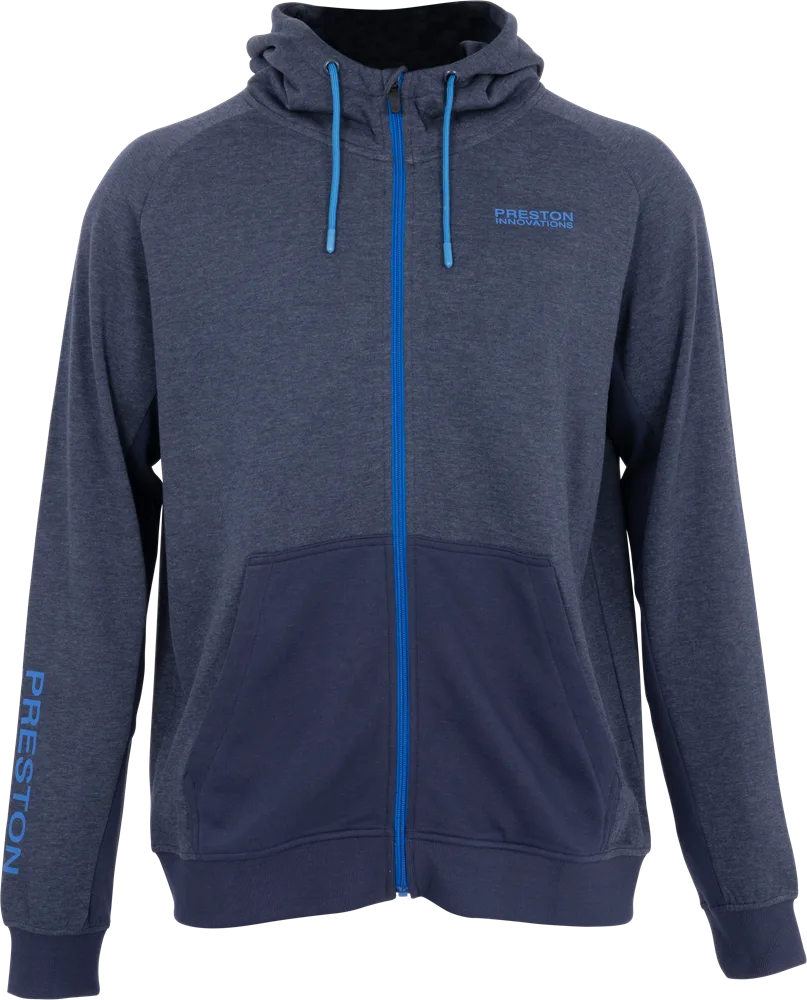 Preston innovations mikina navy tide zip hoodie - m