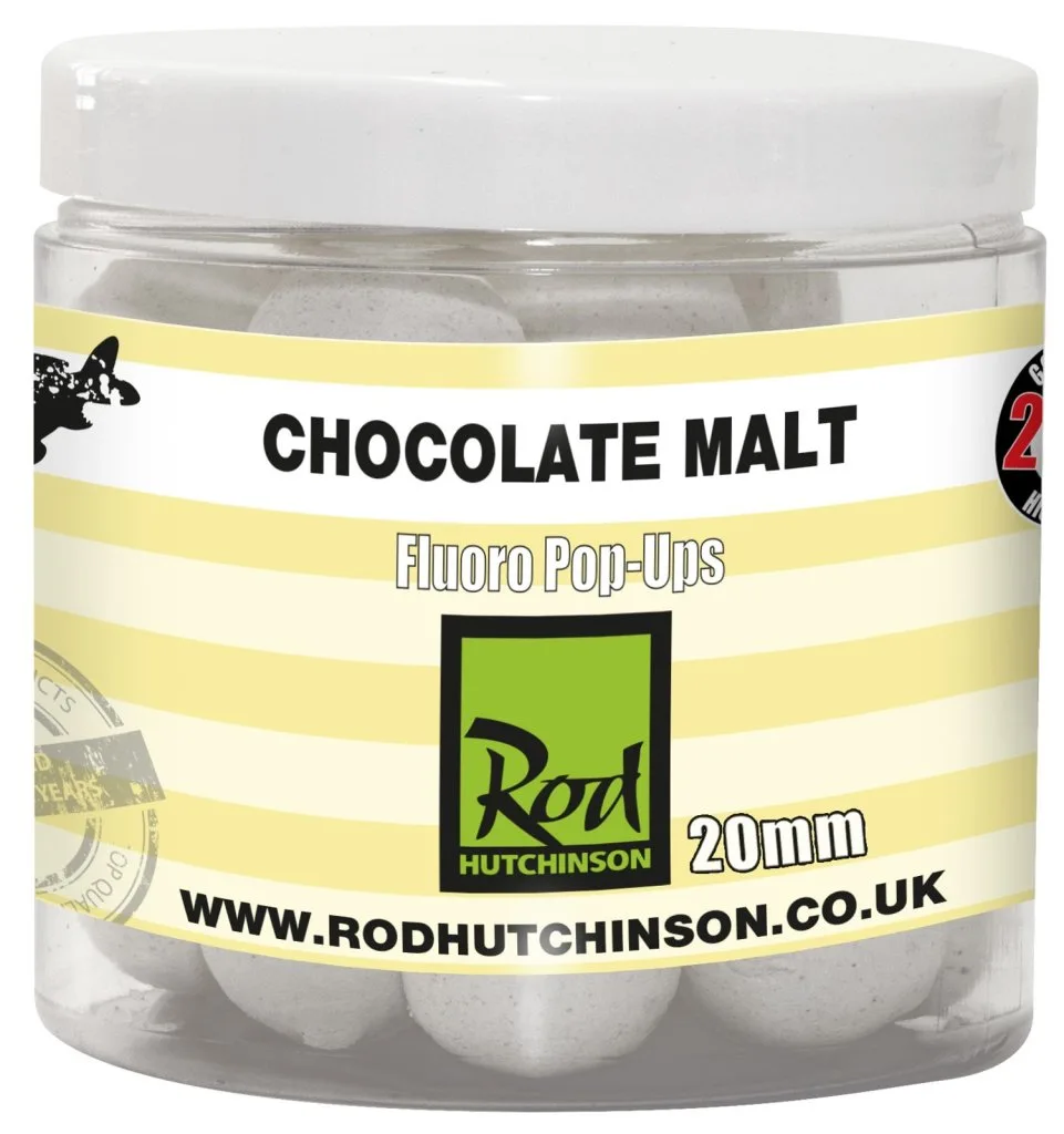 RH Fluoro Pop-Ups Chocolate Malt with Regular Sense Appeal 20mm – ROD HUTCHINSON