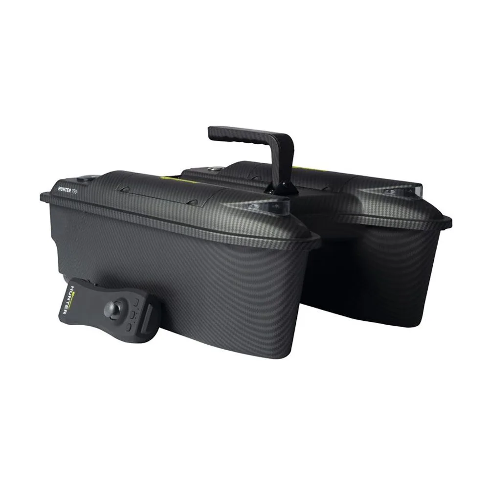 RidgeMonkey Zavážecí Loďka Hunter 750 Bait Boat Hi-Viz