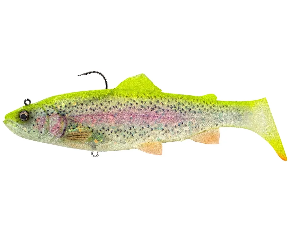 Savage gear gumová nástraha 3d trout shad clear lemon trout - 20,5 cm 135 g