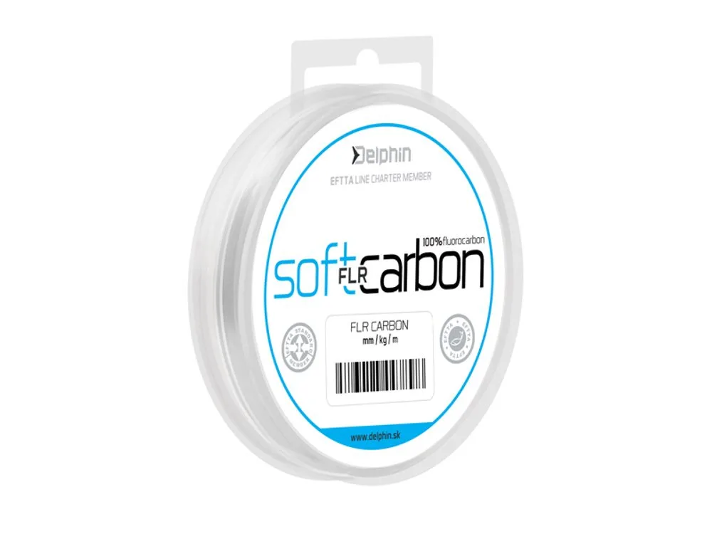 Delphin Fluorocarbon Soft Flr Carbon 100% - 0,309mm 6,55kg 20m