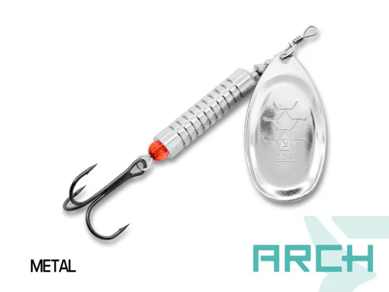 Delphin Třpytka Arch Metal - 20g vel.5