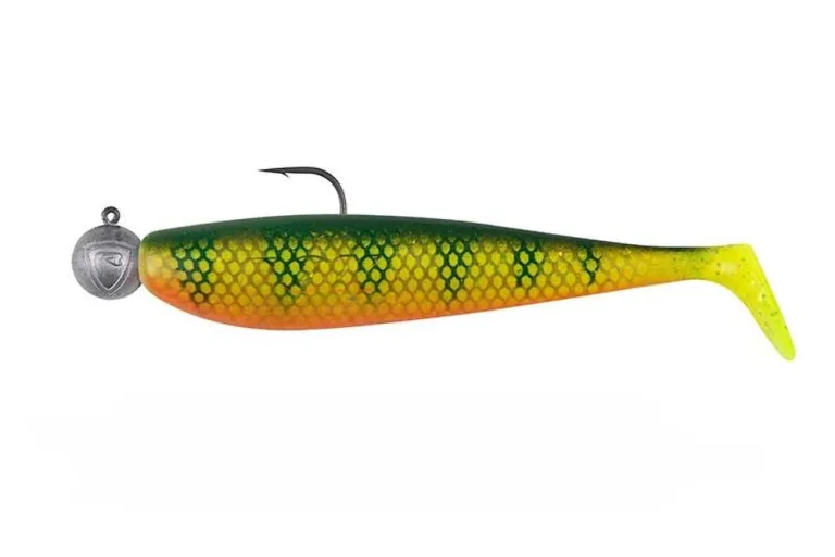 Fox Rage Gumová nástraha Bulk Loaded Zander Pro Shad UV Natural Perch - 7,5cm 1/0 5g