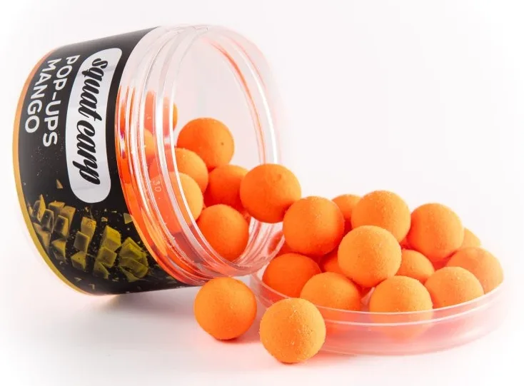 Squat carp plovoucí boilies pop-up mango 60 g - 12 mm