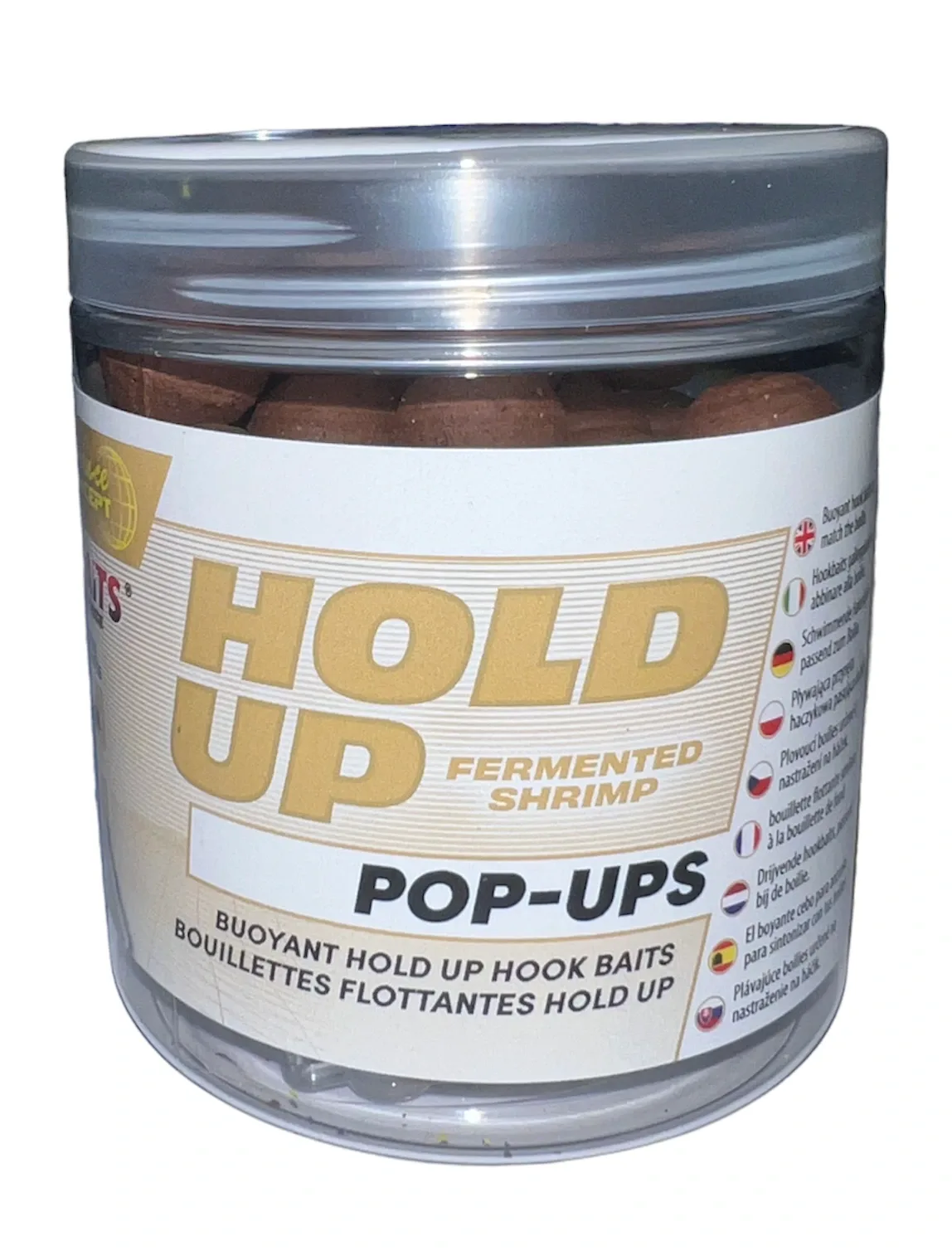Starbaits Plovoucí Boilie Hold Up Fermented Shrimp 80g Hmotnost: 80g, Průměr: 14mm