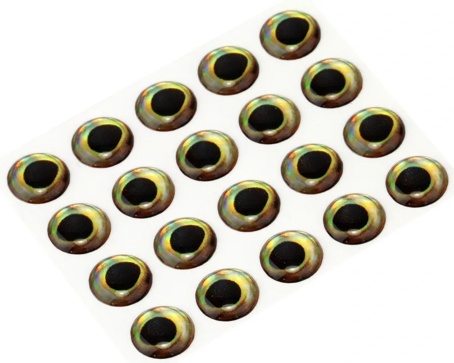 Sybai Epoxidové Oči 3D Epoxy Fish Eyes Perch Průměr: 7mm