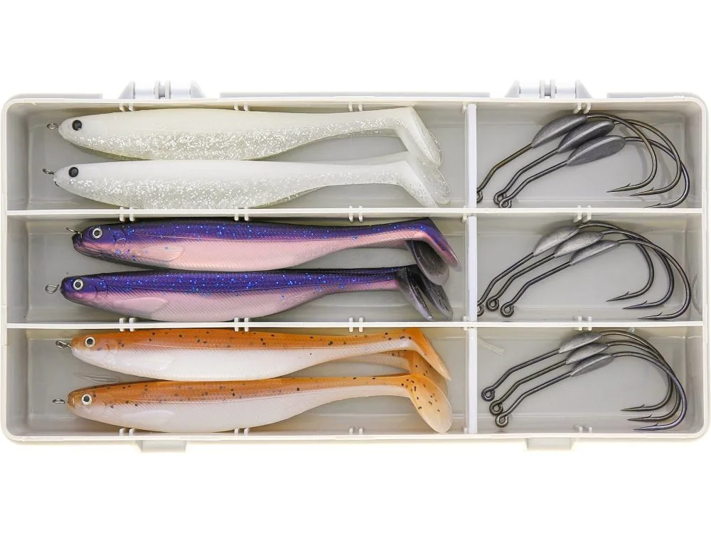 Westin gumová nástraha seabass casting box 22 ks