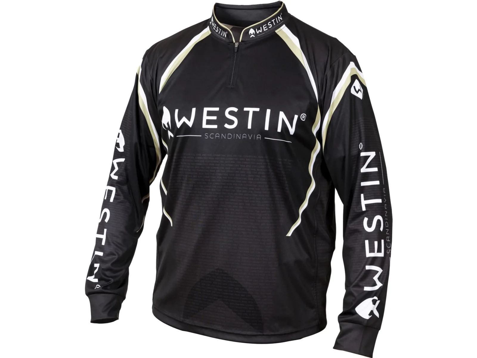 Westin Tričko LS Tournament Shirt Black/Grey Velikost: XXL