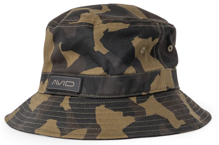 Avid carp klobouk distortion camo bucket hat