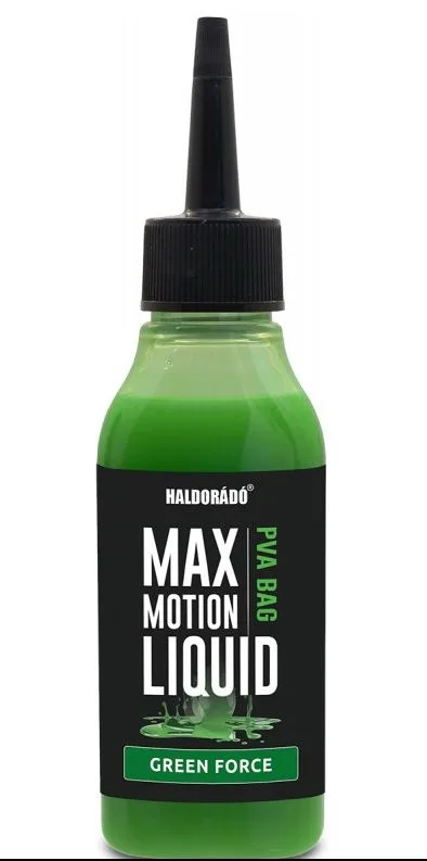 Haldorádó dip max motion pva bag liquid 100 ml - green force