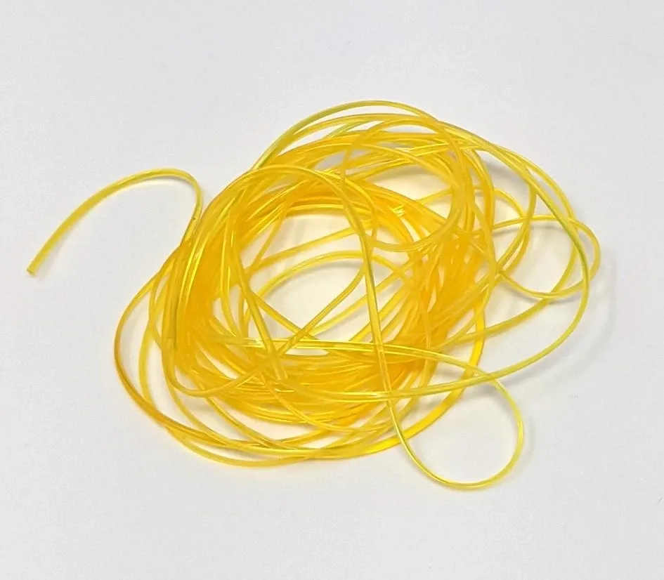 Hends Body Glass Half Round 1,2 mm Yellow