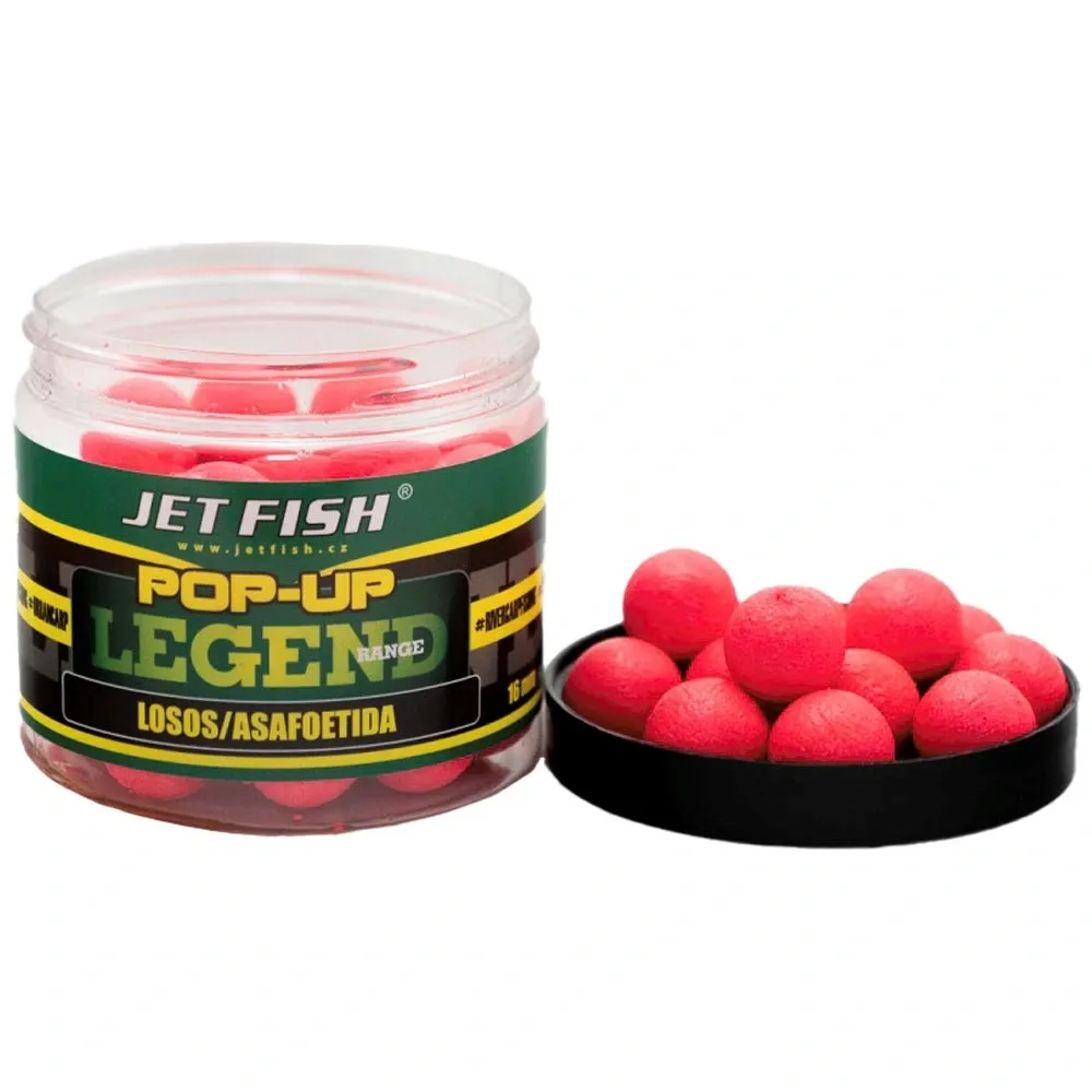 Jet Fish Plovoucí Boilie Legend Range Losos / Asafoetida Průměr: 20mm