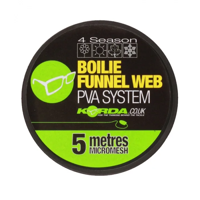 Korda Náhradní Punčocha Boilie Funnel Web MICROMESH Refill Délka: 5m