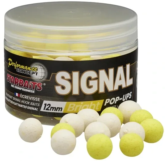 Starbaits Plovoucí Boilies POP UP Bright Signal Hmotnost: 50g, Průměr: 16mm