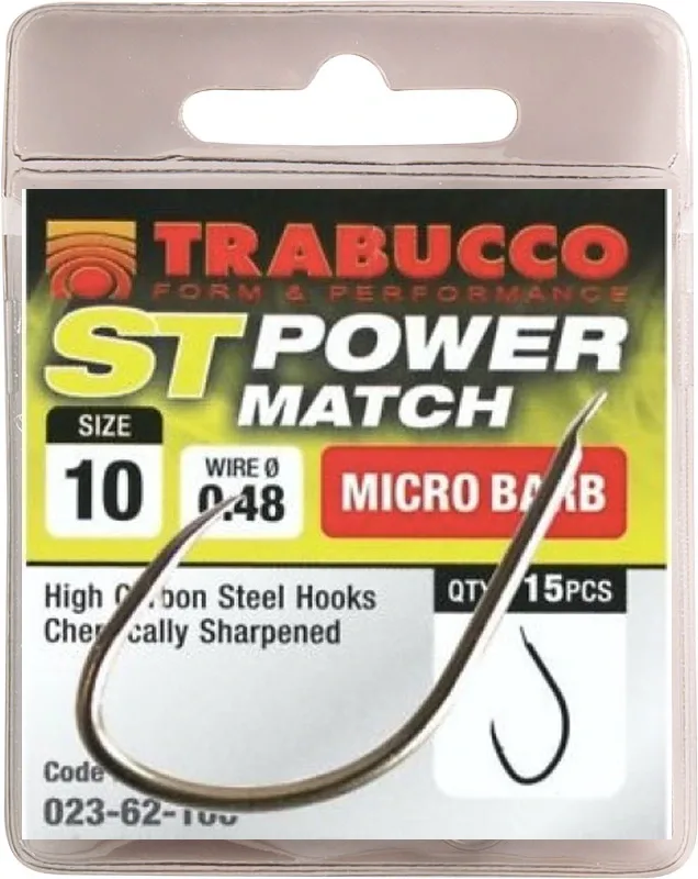 Trabucco Háčky ST Power Match Velikost háčku: #12