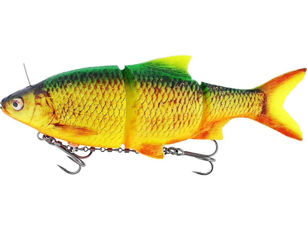 Westin Gumová nástraha Ricky the Roach Inline Firetiger Rudd - 15cm 52g