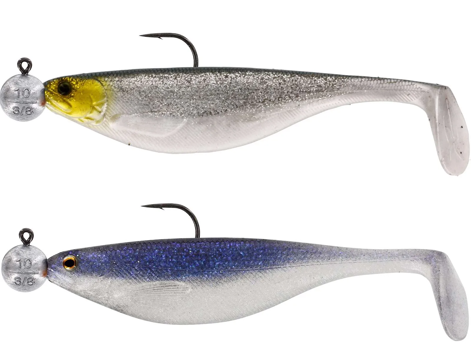 Westin Gumová Nástraha ShadTeez R 'N R Clear Water Mix 2 Délka: 12cm, Hmotnost: 10g, Počet kusů: 2ks