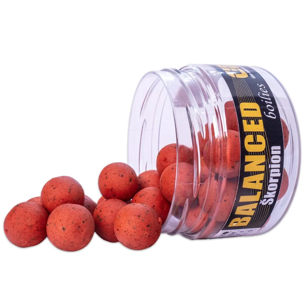Carp Inferno Balanced Boilie Škorpion 200ml - 20mm