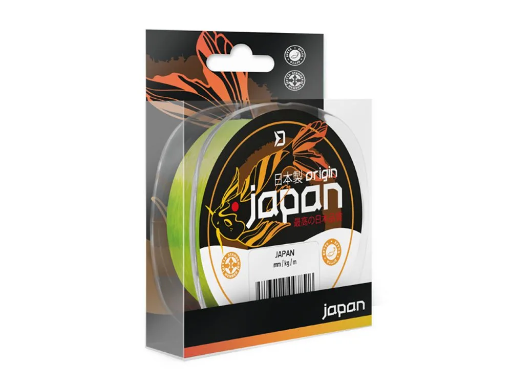 Delphin Vlasec Japan Origin Fluo žlutá - 0,128mm 1,41kg 200m