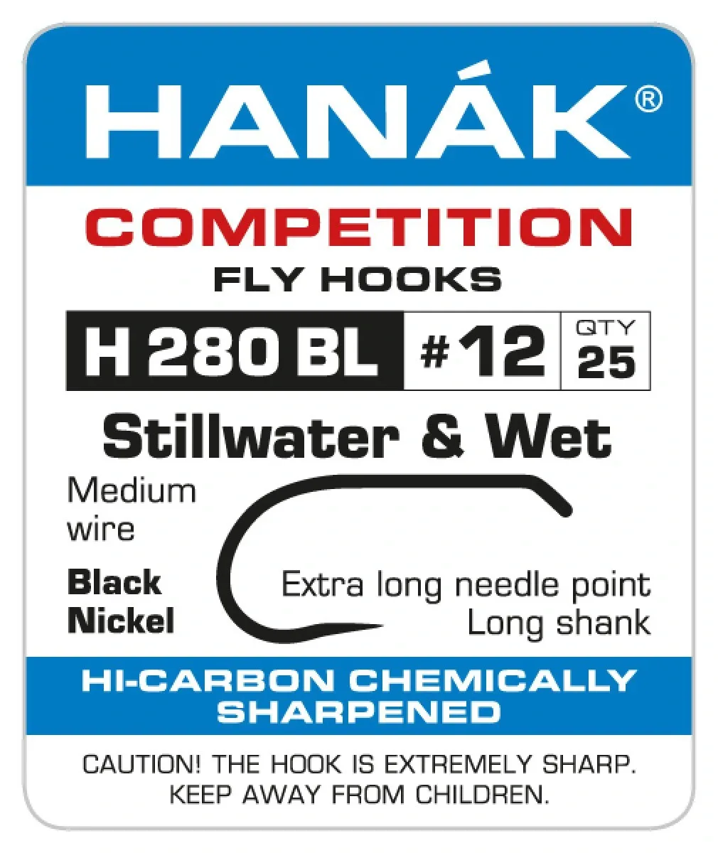 Hanák Competition Hanák Háčky H 280 BL Velikost háčku: #8