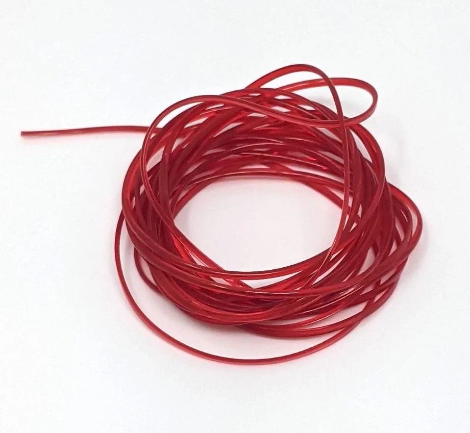 Hends Body Glass Half Round 1,2 mm Wine Red